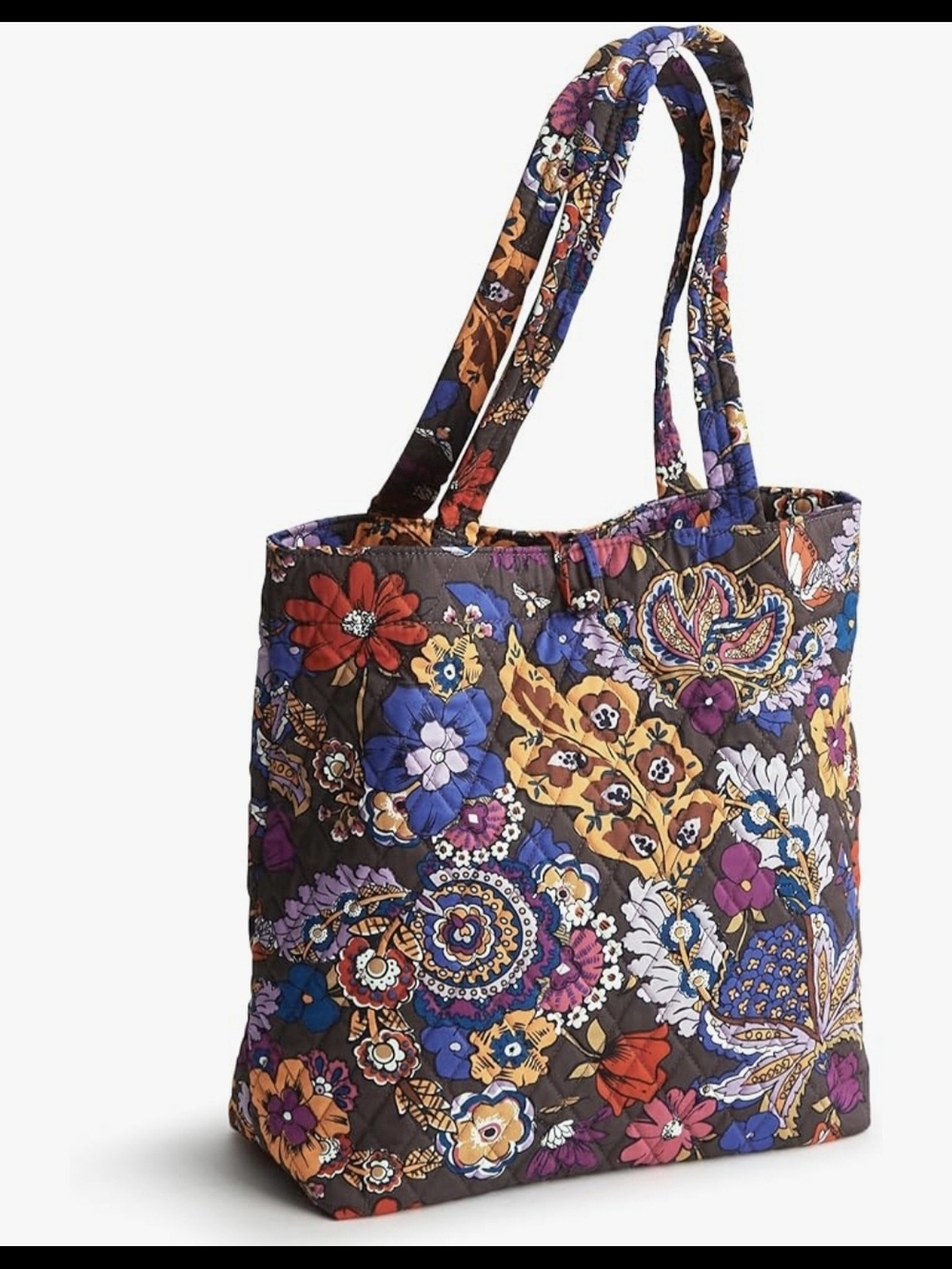 Vera Bradley Women's Premium Cotton Small Original Tote Premium #1259 - Picture 7 of 13